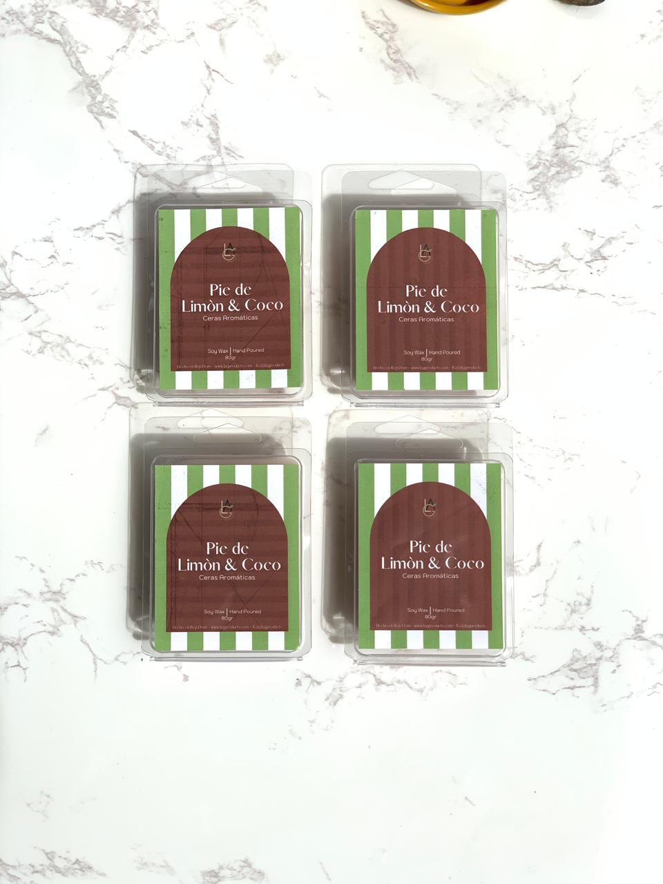 Wax Melts Pie de Limón&Coco