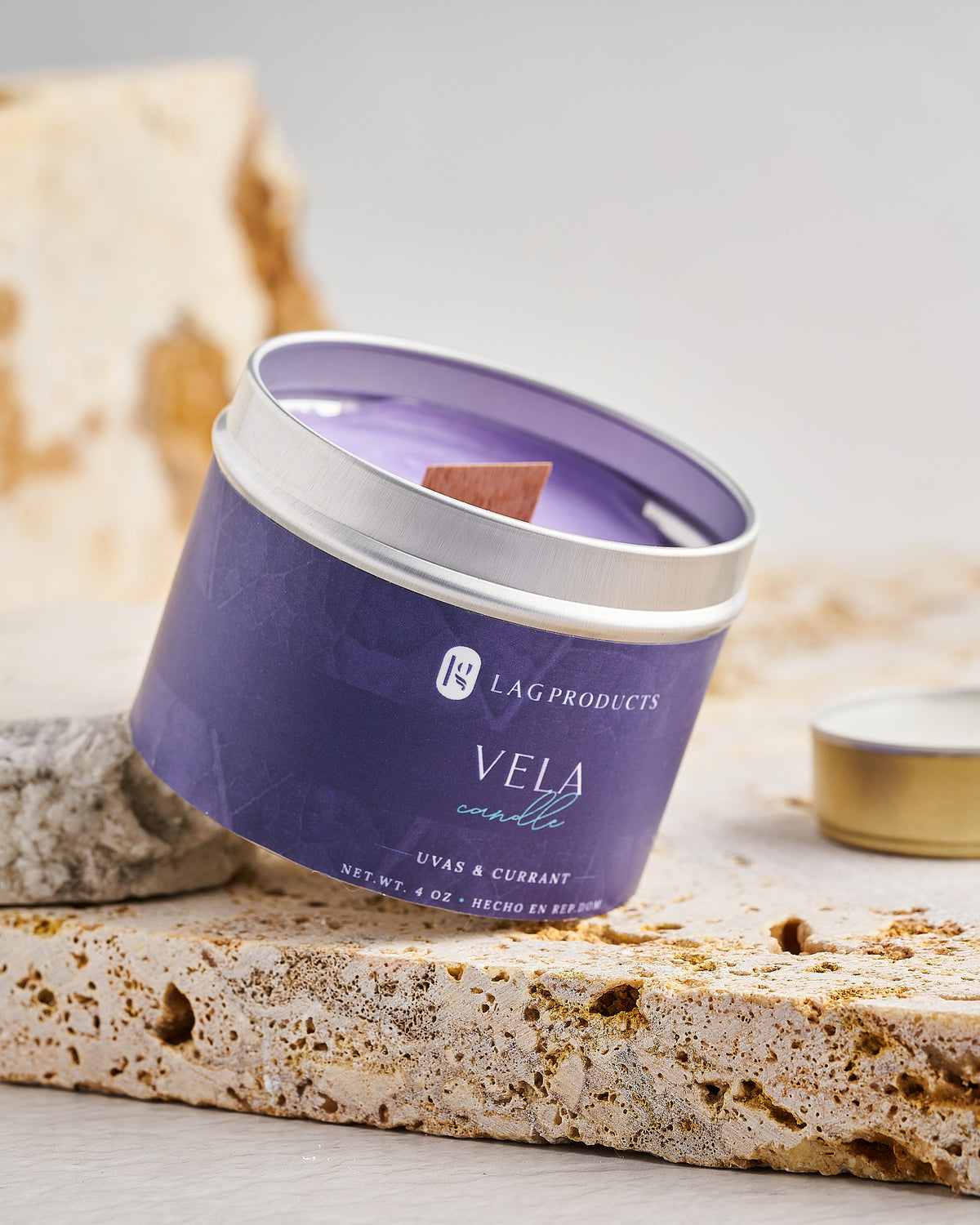 Vela Masaje Uvas&Currant