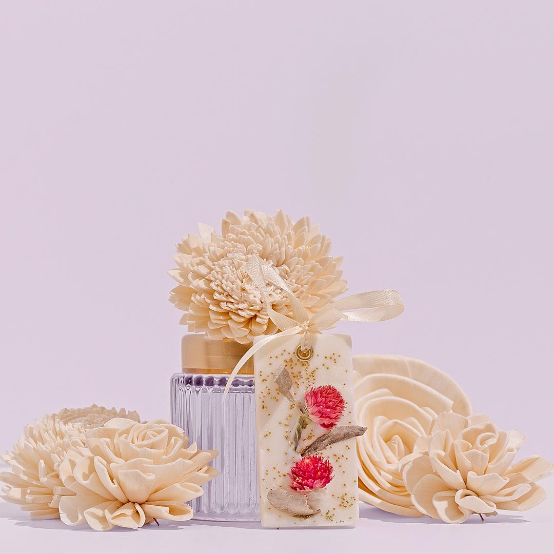 Wax Sachet Rose Gold Gomphrena