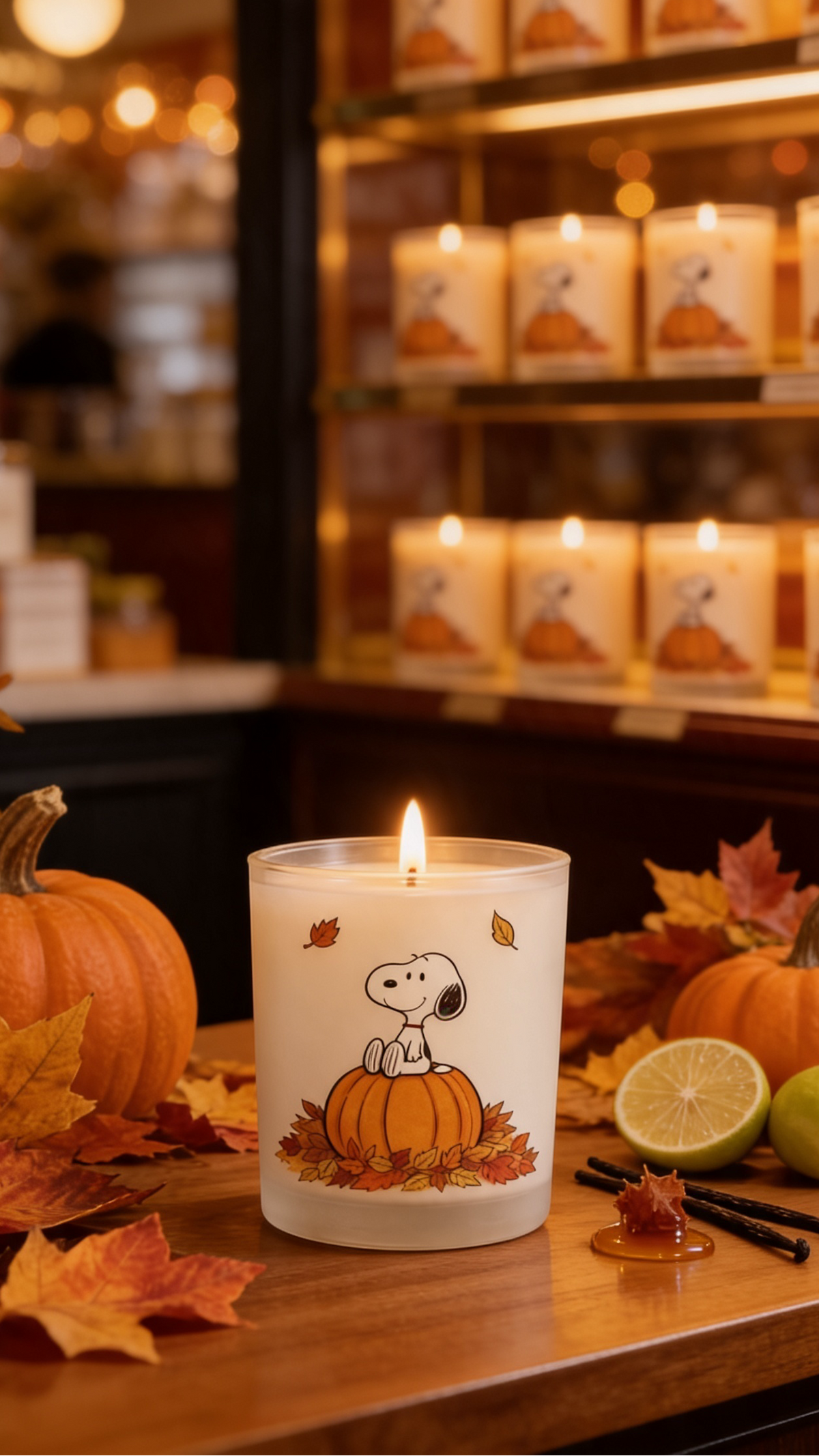 SNOOPY`S COZY CANDLE